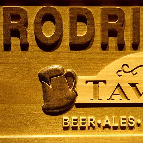 Personalized Tavern Beer Ales Wines Liquors Wooden Sign - Custom 3D Engraved Home Bar Decor for Man Cave - 23x9.25 Inch Rustic Wall Art - Perfect for Pub, Basement, Game Room & Gift Ideas