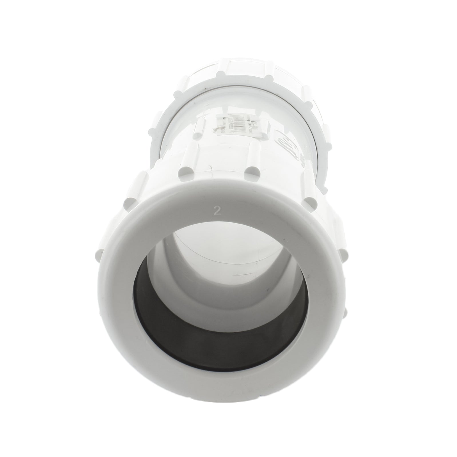 4 in. PVC Compression Coupling - 110 40 - Durable Pipe Fitting for Plumbing, Irrigation & DIY Projects