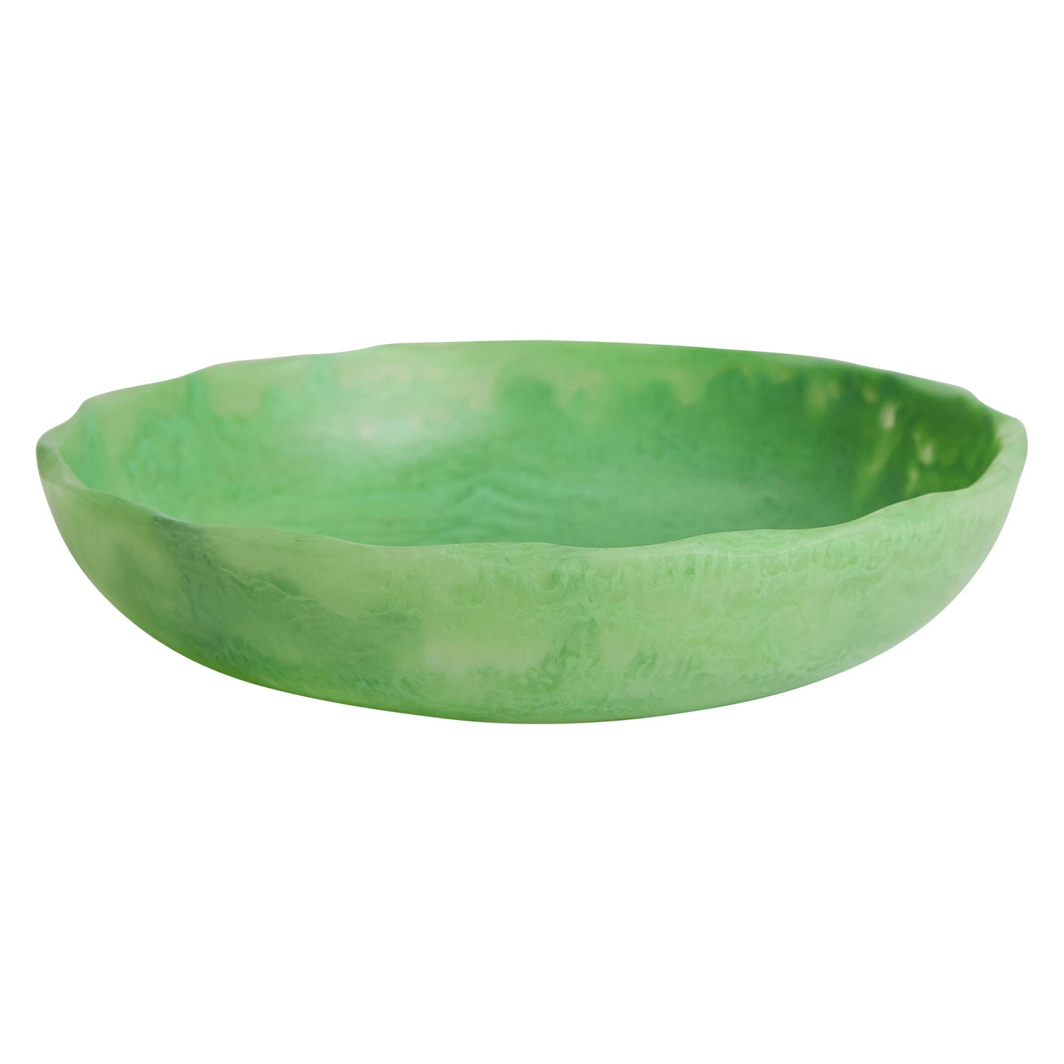 Emerald Green Ceramic Serving Bowl - Elegant & Durable Toni Bowl for Salads, Pasta, and Soups - Perfect for Dinner Parties, Family Gatherings, and Everyday Use