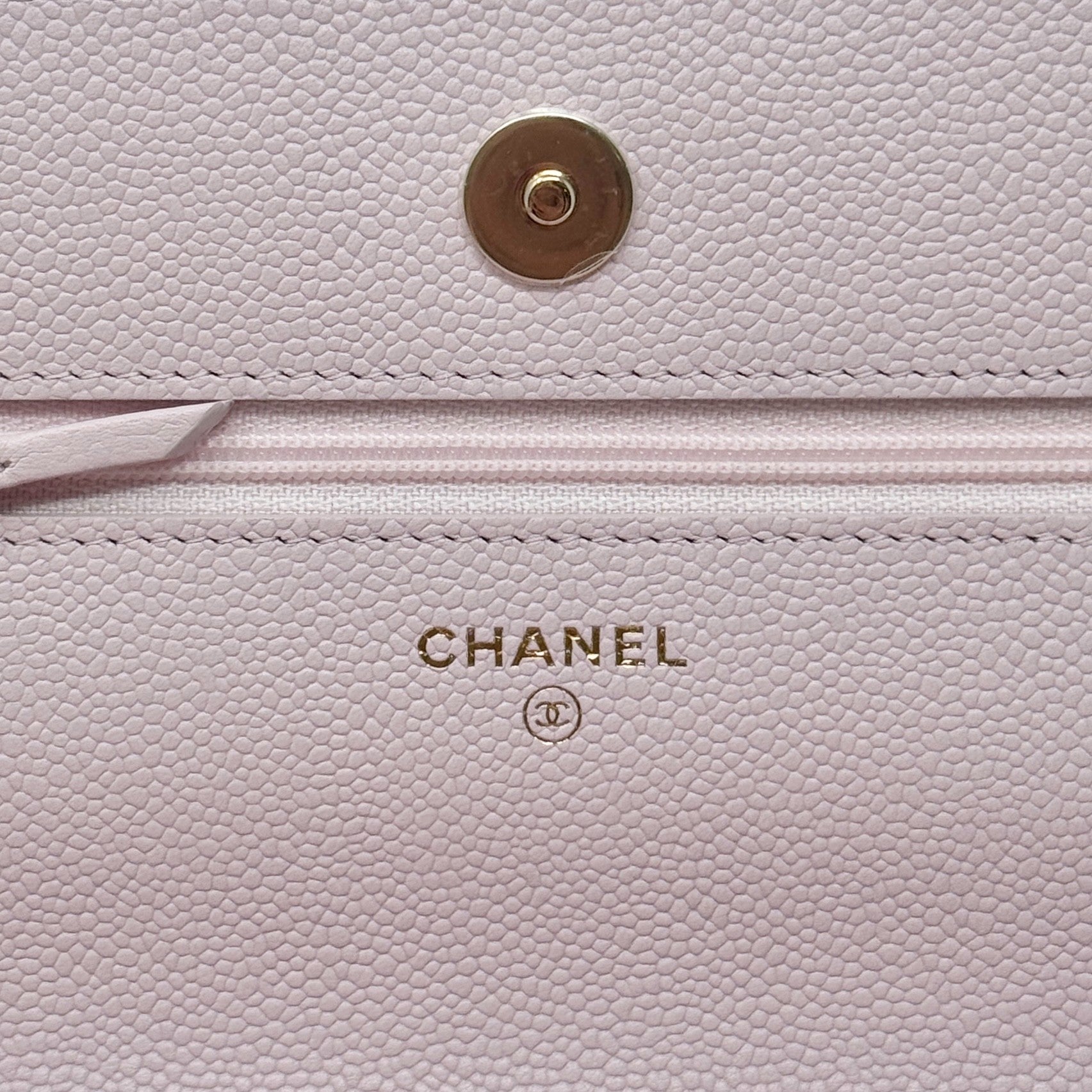 Chanel Pink Quilted Caviar Leather Wallet On Chain Crossbody Bag for Women - Perfect for Parties, Date Nights & Everyday Use