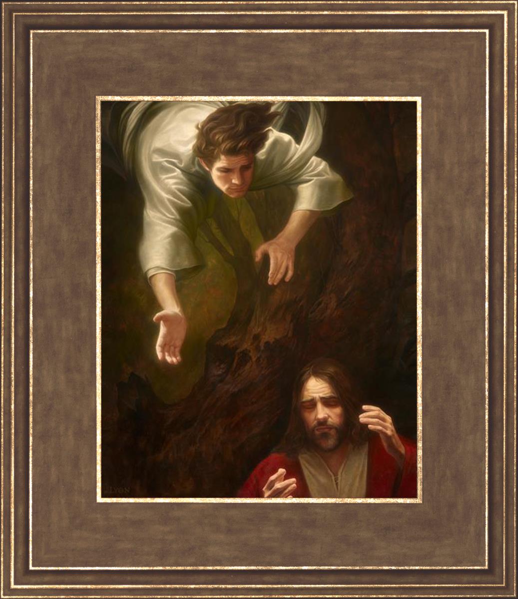 Gethsemane by Howard Lyon - Premium Religious Art Print for Home & Church Decor - Perfect for Worship Spaces, Prayer Rooms & Sacred Wall Art