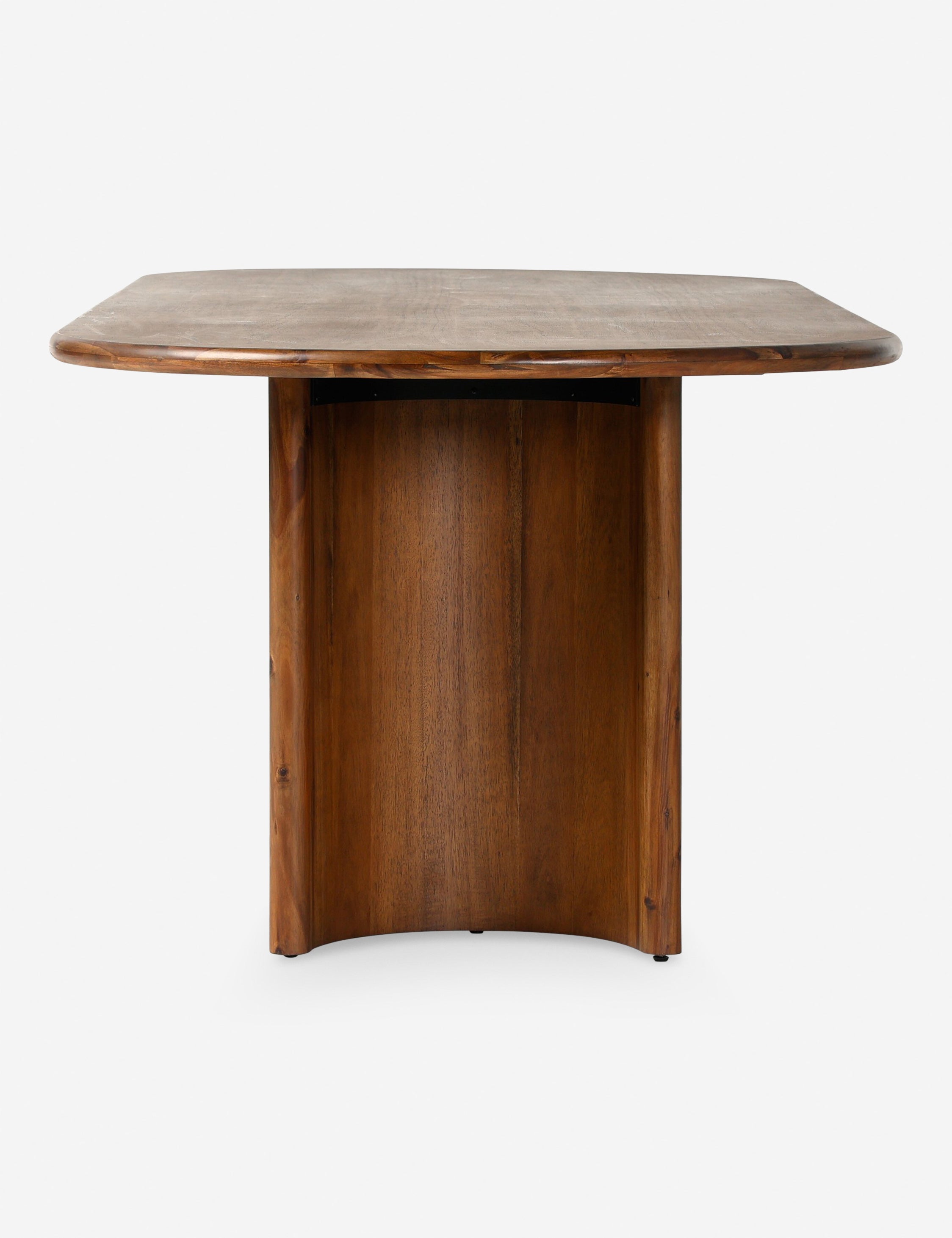 Gilda Oval Dining Table - Modern Wooden Kitchen Table for 6 - Perfect for Family Dinners & Entertaining Guests