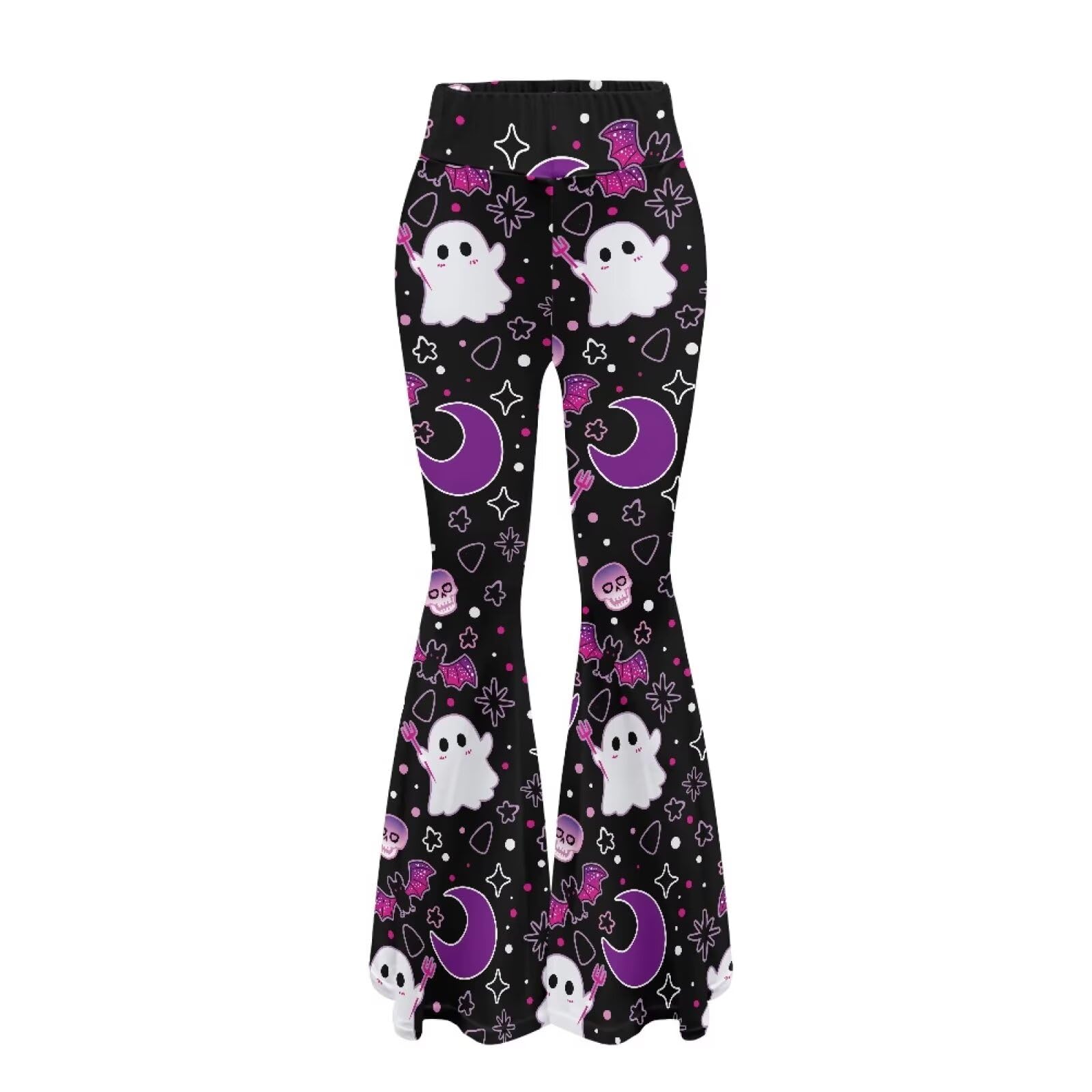 YEXIATODO Women's High Waisted Flare Leggings - Butt Lifting Yoga Pants with Booty Lift Design, Comfortable Sweatpants for Workout, Lounge & Everyday Wear