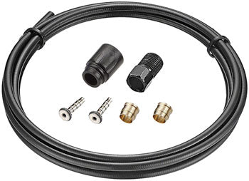 Tektro #50 Hydraulic Brake Hose Kit with 5.5mm x 2500mm Connecting Bolt Unit - Compatible with Auriga Twin+ and Auriga+ E-Bikes | Perfect for Mountain Biking and Commuting