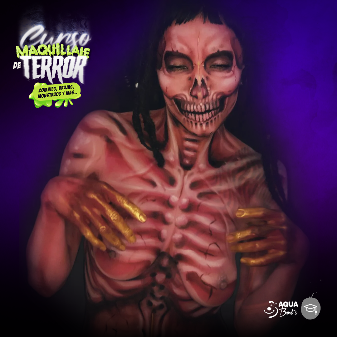 Horror Makeup Course: Zombies, Monsters & More - In-Person Workshop June 23-25 | Learn Special FX Makeup for Halloween, Cosplay & Film Productions