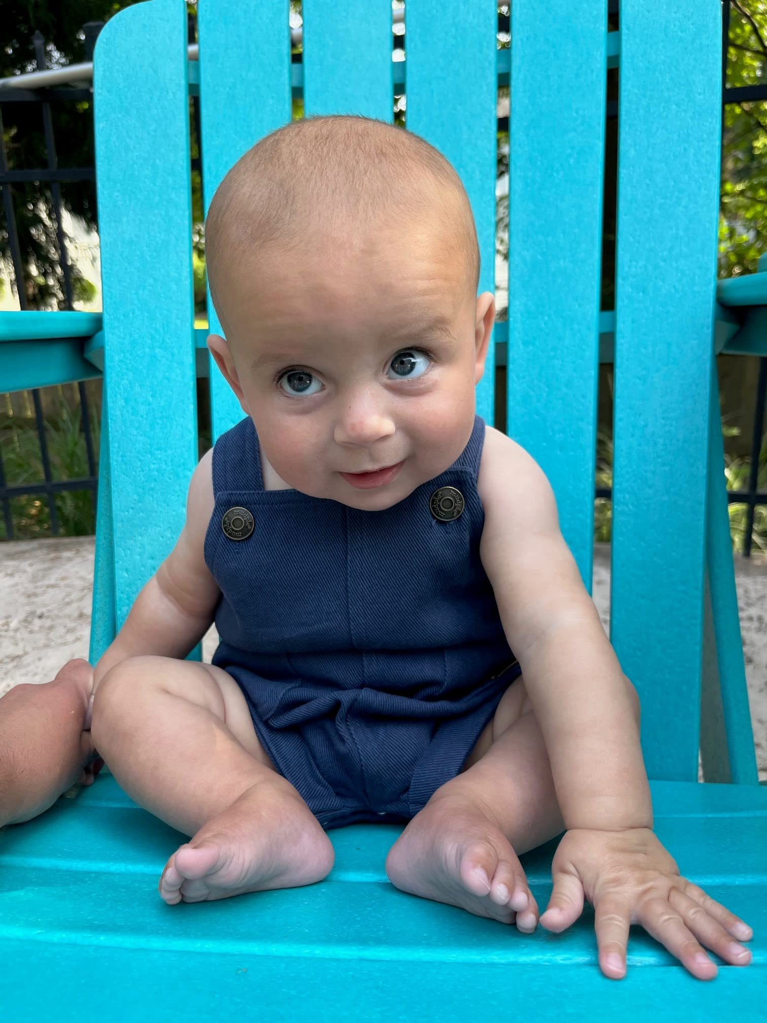 Mud Pie Baby Boys Denim Overalls - Adjustable Straps & Comfort Fit for Toddlers - Perfect for Playtime, Outdoor Adventures & Photo Shoots