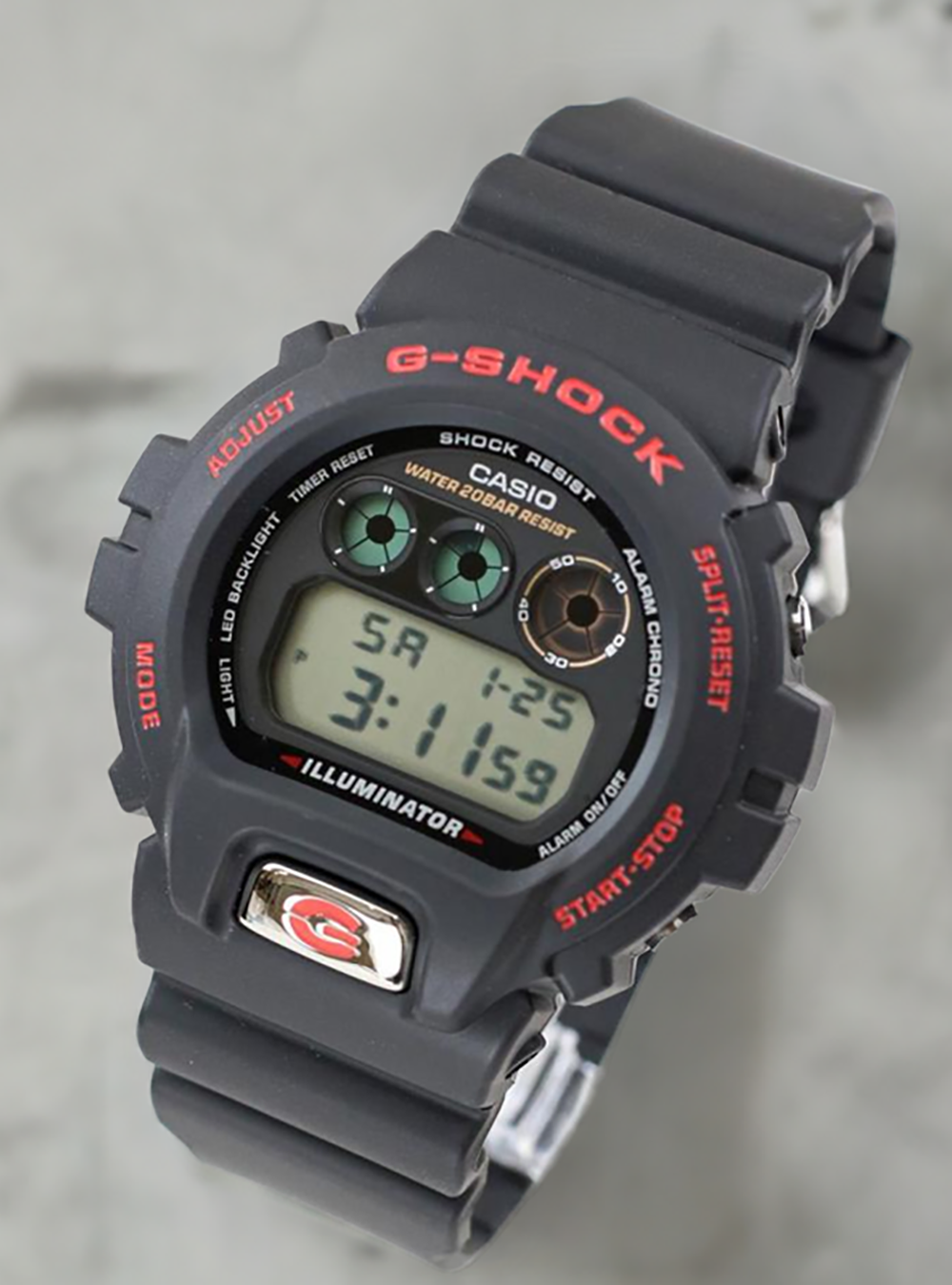 CASIO G-Shock DW-6900TR-1 Digital Sport Watch - 30th Anniversary Limited Edition (JDM) - Shock Resistant, Waterproof 200M - Perfect for Outdoor Activities, Sports & Military Use