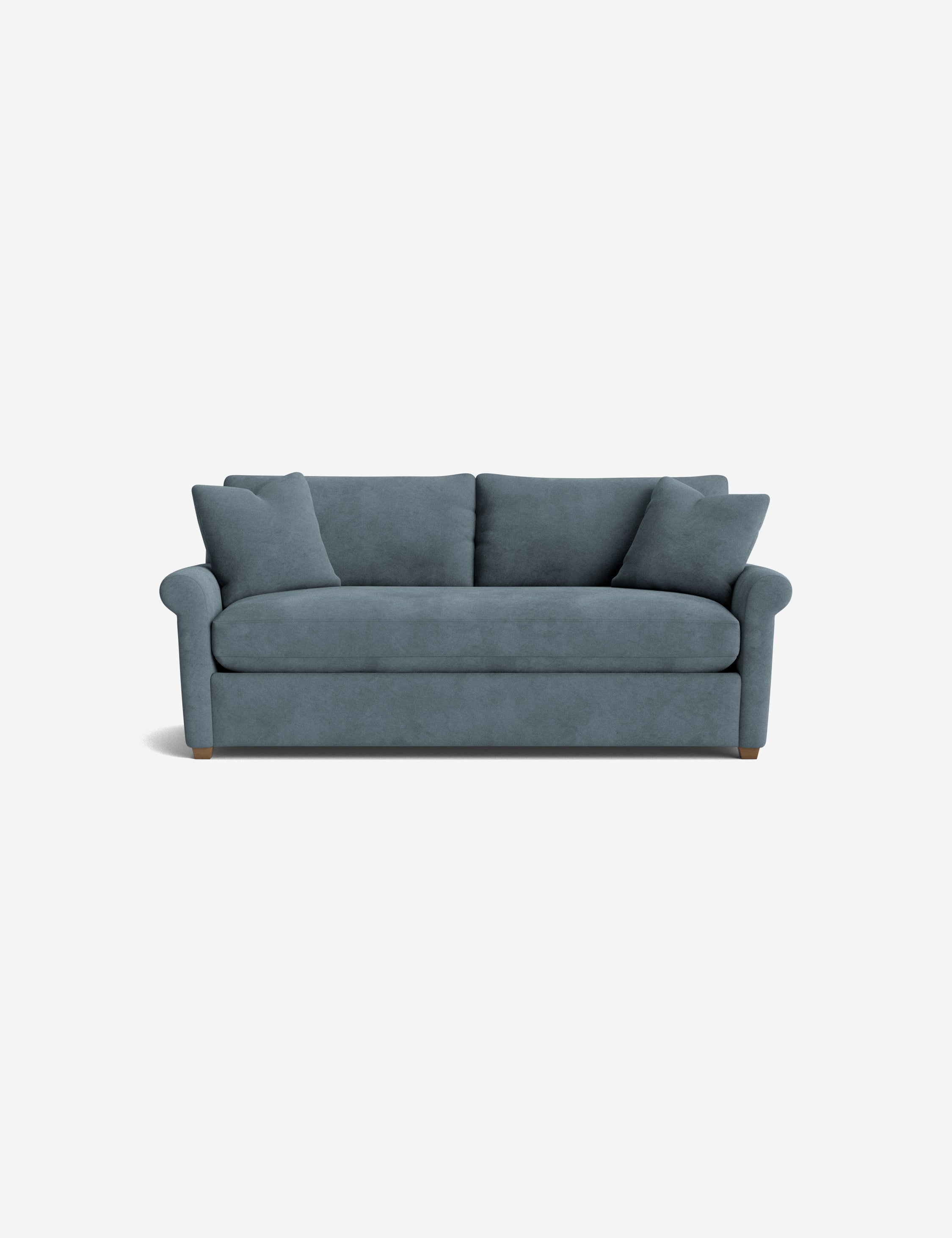 Everdeen Sofa - Modern Comfortable 3-Seater Couch for Living Room, Home Theater & Office - Soft Fabric Upholstery with Sturdy Wooden Frame - Perfect for Relaxing, Entertaining & Small Spaces