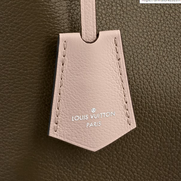 Louis Vuitton LockMe Bucket Bag - Laurier Toffee & Black Leather Handbag for Women | Perfect for Work, Travel & Everyday Use