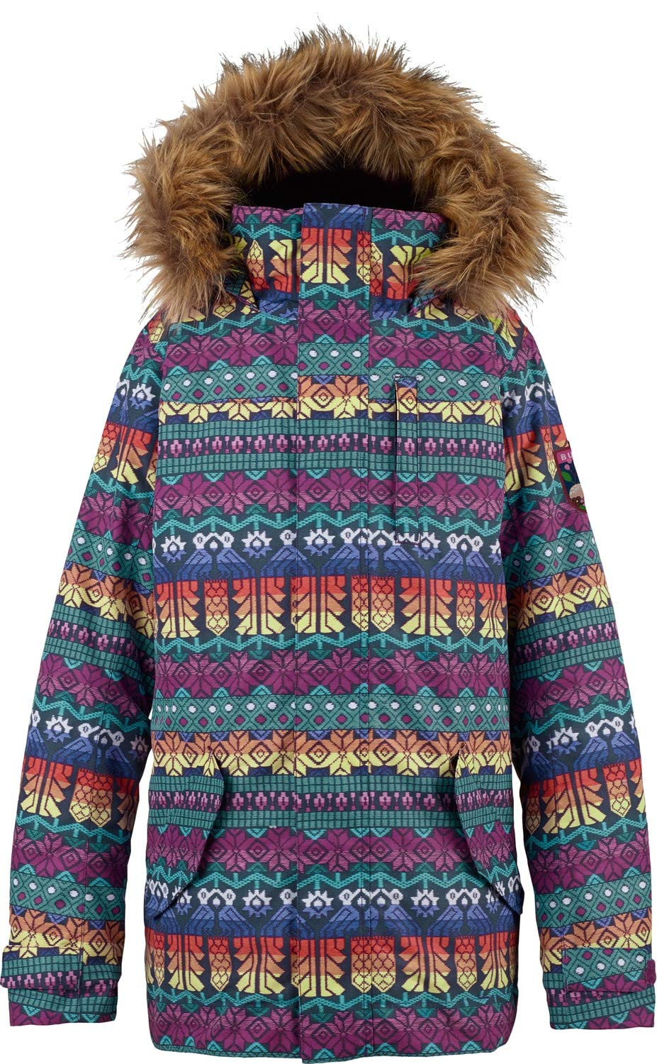 Burton Girls Aubrey Parka - Waterproof Ski & Snowboard Jacket for Winter - Warm Insulated Snow Coat for Kids - Perfect for Skiing, Snowboarding & Outdoor Winter Activities
