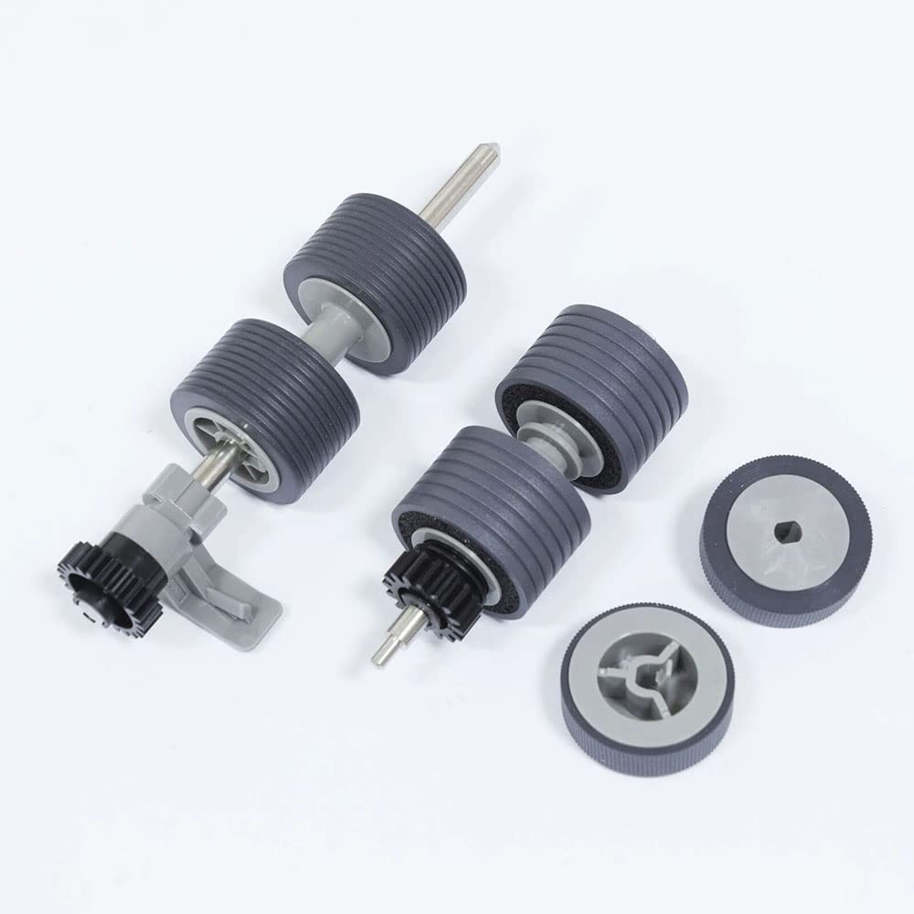 Fujitsu Fi-6400 Fi-6800 Fi-7800 Fi-7900 Scanner Pick Roller & Separation Roller Replacement Kit - Compatible with Document Scanners for Office & Business Use