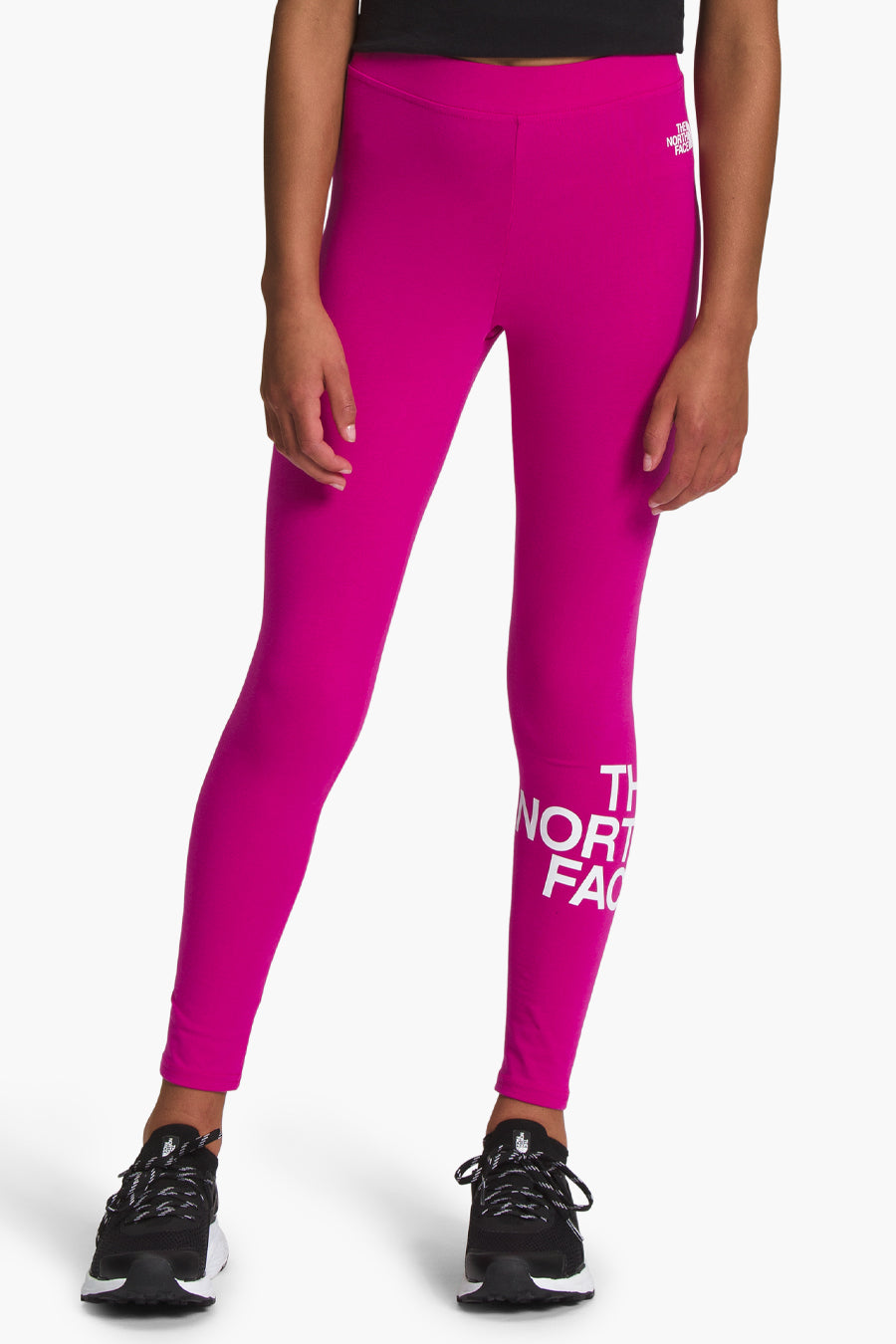 The North Face Girls' Basic Leggings - Fuchsia Pink | Comfortable & Durable for Outdoor Activities, Yoga & Everyday Wear