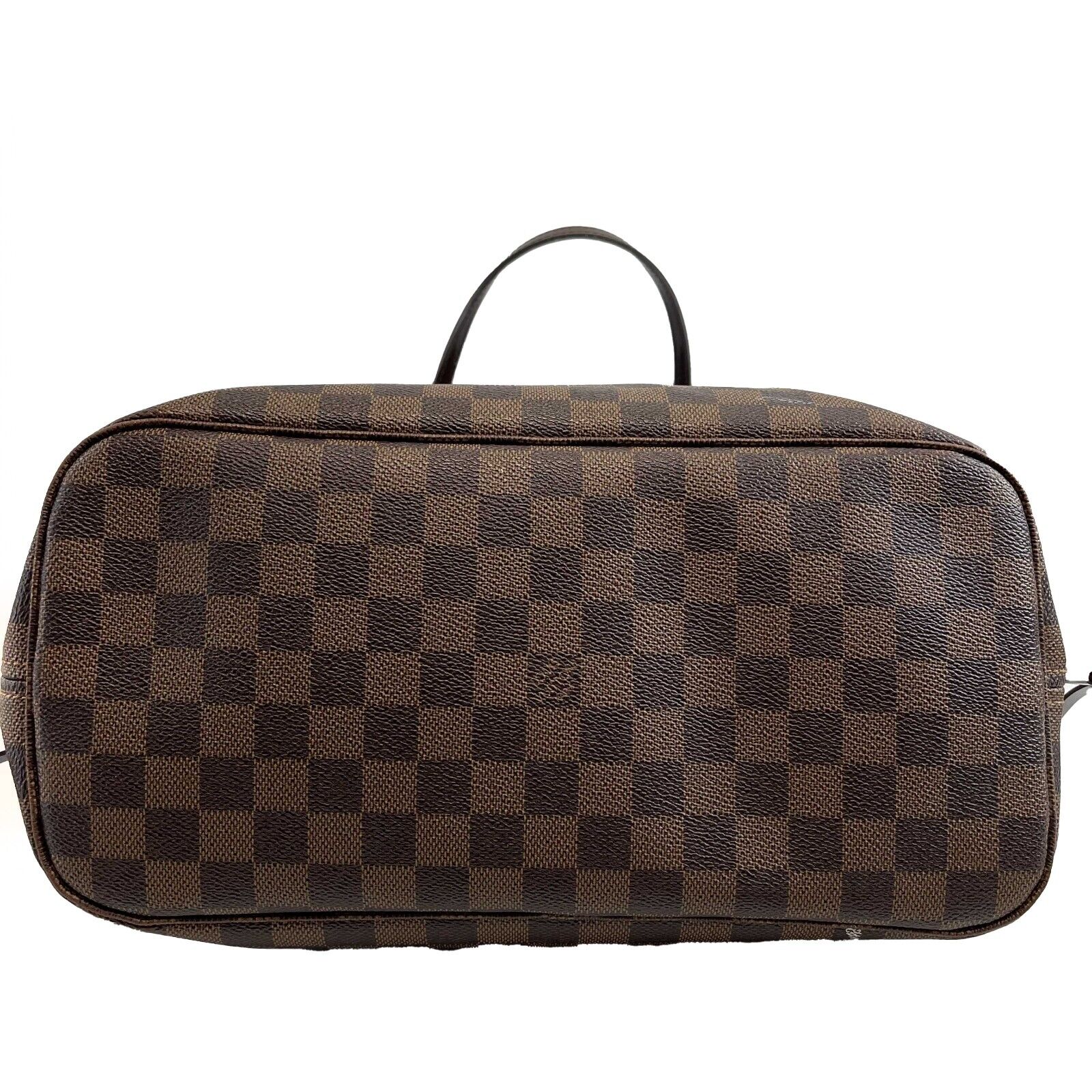 Louis Vuitton Neverfull MM Damier Ebene Brown Tote Bag - Stylish Designer Handbag for Women, Perfect for Work, Travel & Everyday Use