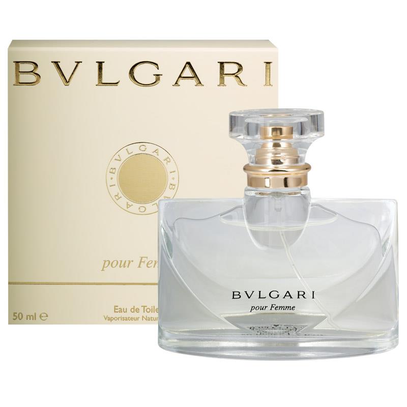Bvlgari Pour Femme Eau de Toilette Spray for Women - 50ml | Floral Fragrance for Daily Wear & Special Occasions