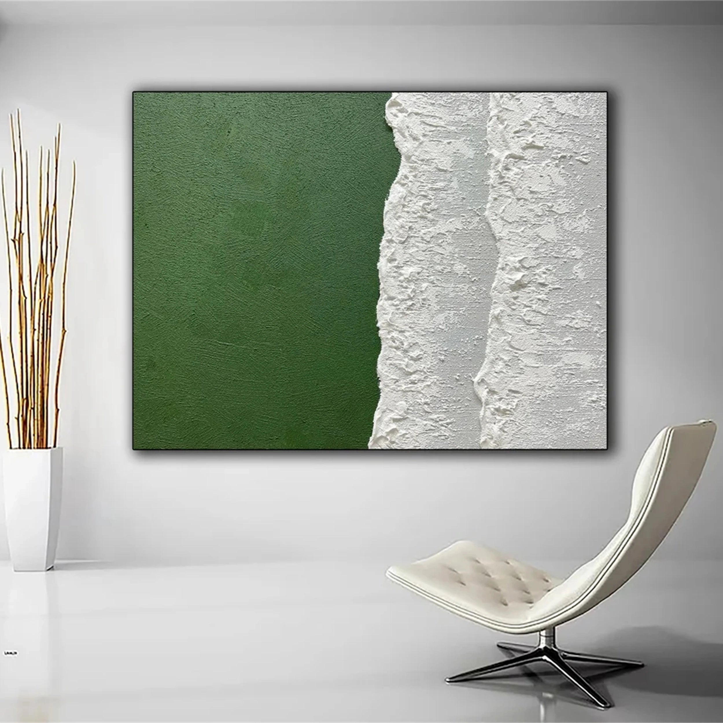 Ocean and Sky Painting #OS 090 - Stunning Seascape Wall Art for Home & Office Decor - Perfect for Living Room, Bedroom, or Beach House