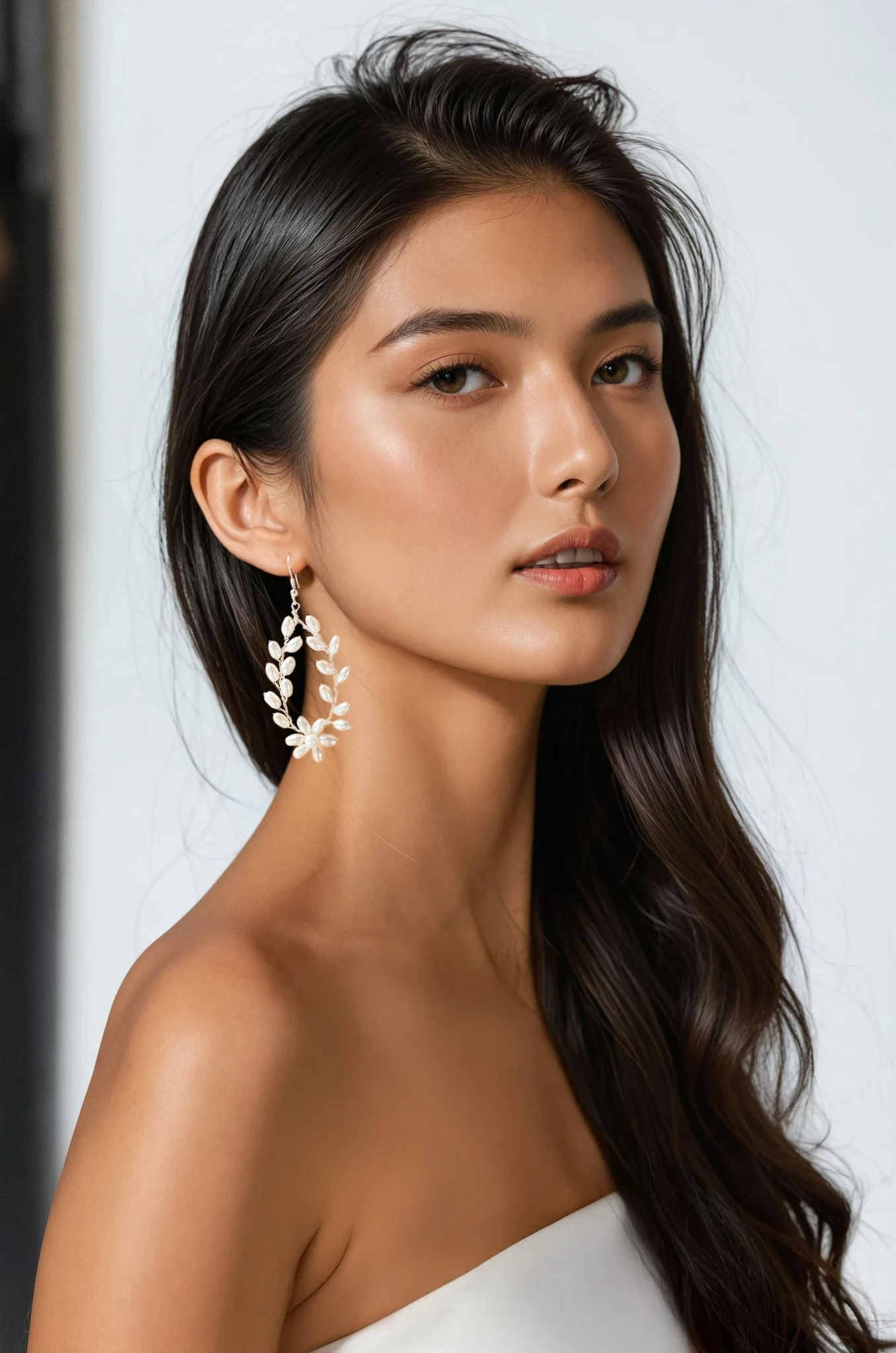 Elegant ESTELLE EARRINGS - Dainty Gold Hoop Earrings for Women, Trendy Minimalist Jewelry Gift for Her | Perfect for Date Night, Office Wear & Special Occasions
