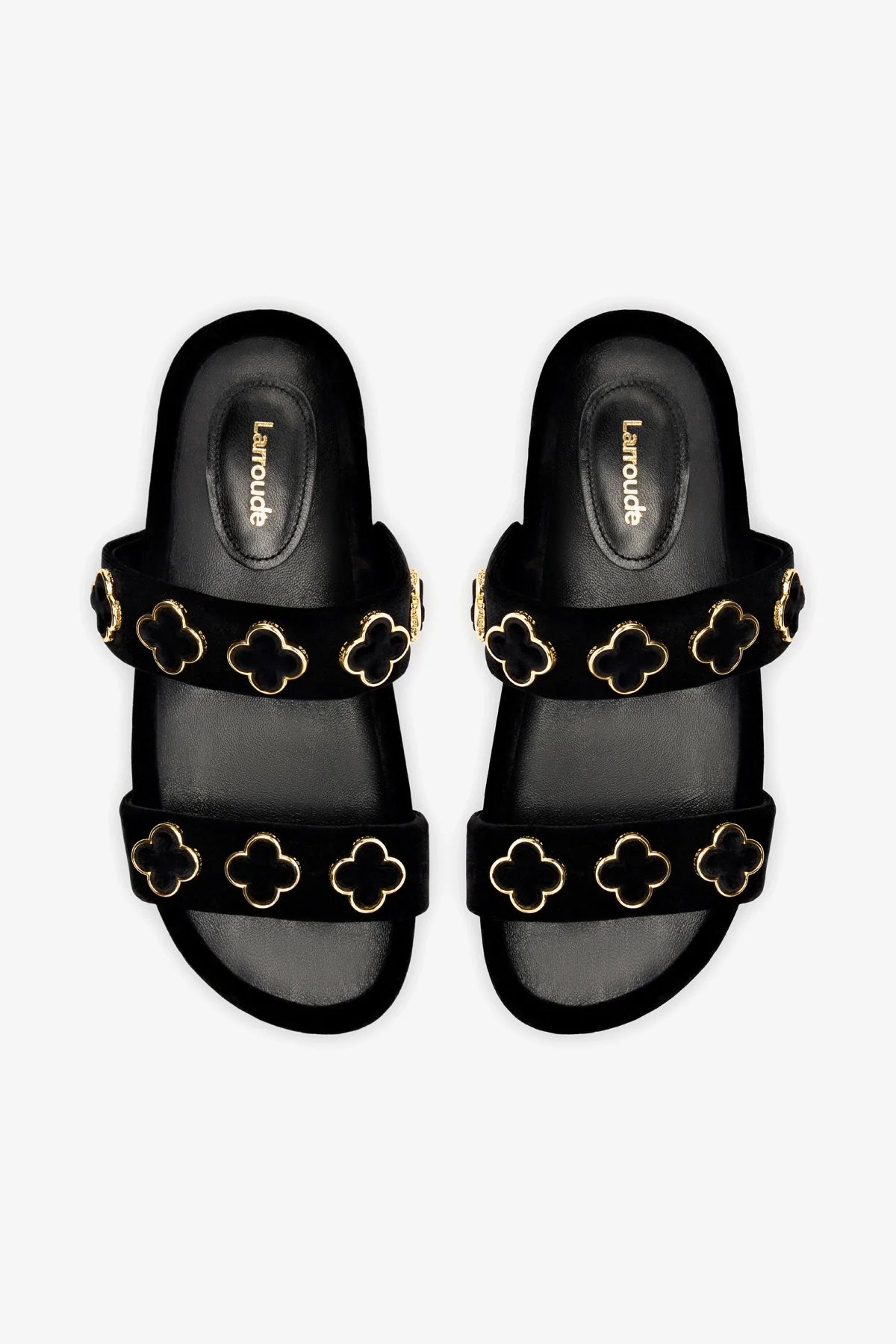 Milan Piccolo Slide In Black Velvet - Elegant Women's Slippers for Home & Lounge Comfort - Perfect for Relaxing, Spa Days & Cozy Evenings