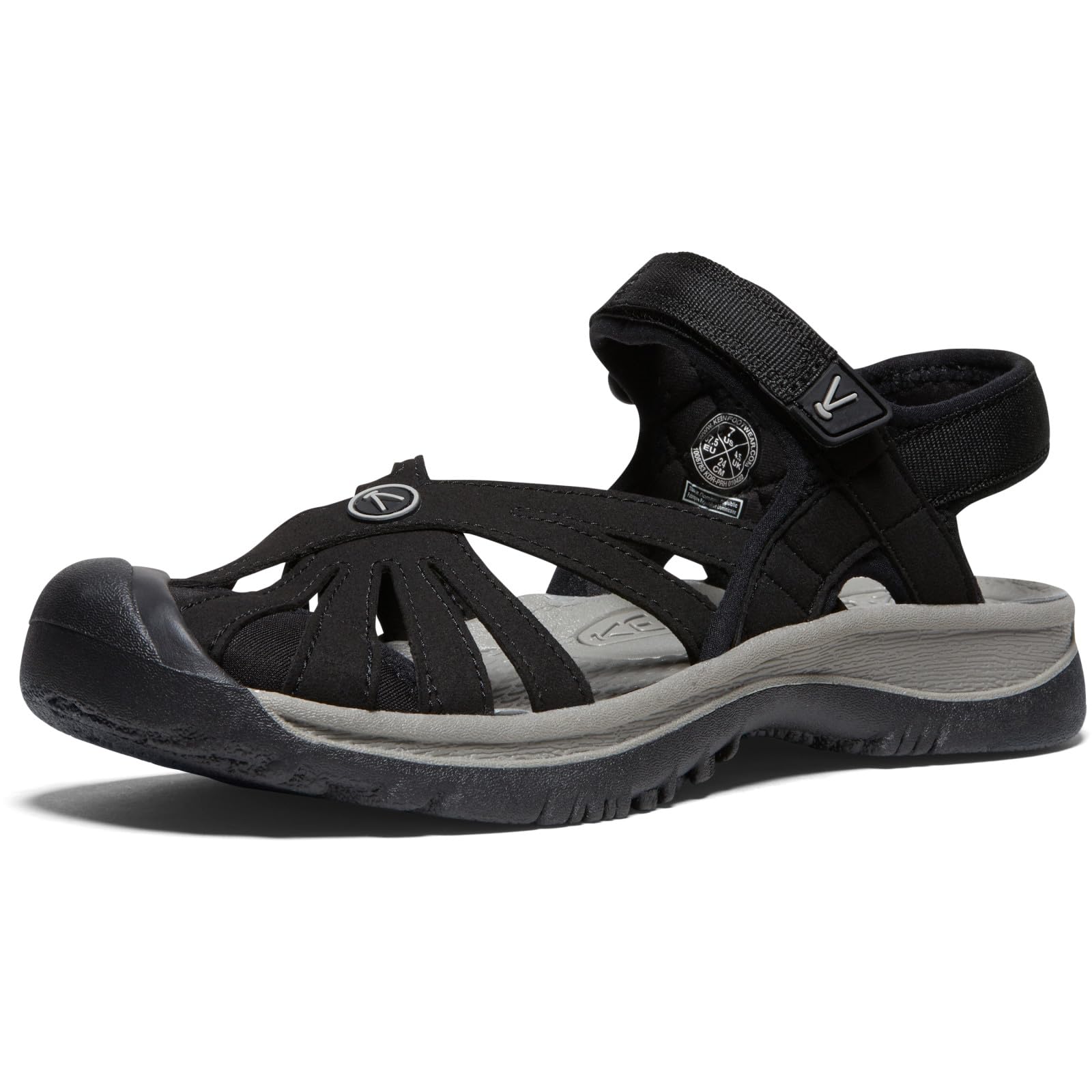 KEEN Women's Rose Casual Closed Toe Sandals - Comfortable Walking Shoes for Women, Breathable & Supportive Footwear - Perfect for Beach, Travel & Outdoor Adventures