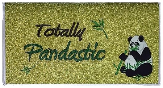 2025-2027 Glitter Pocket Planner with Free Notepad - Cute Panda Bear Design, Wildlife & Animals Theme | Perfect for School, Office, and Personal Organization