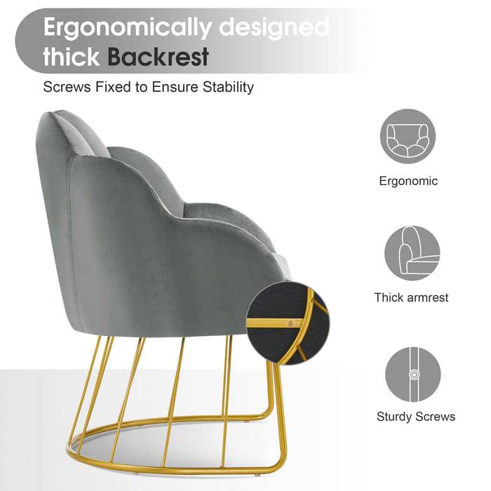 Premium Camelia Manicure Pedicure Salon Chair - Ergonomic Beauty Spa Styling Chair for Nail Salon, Massage & Hair Salon - Perfect for Professional & Home Use