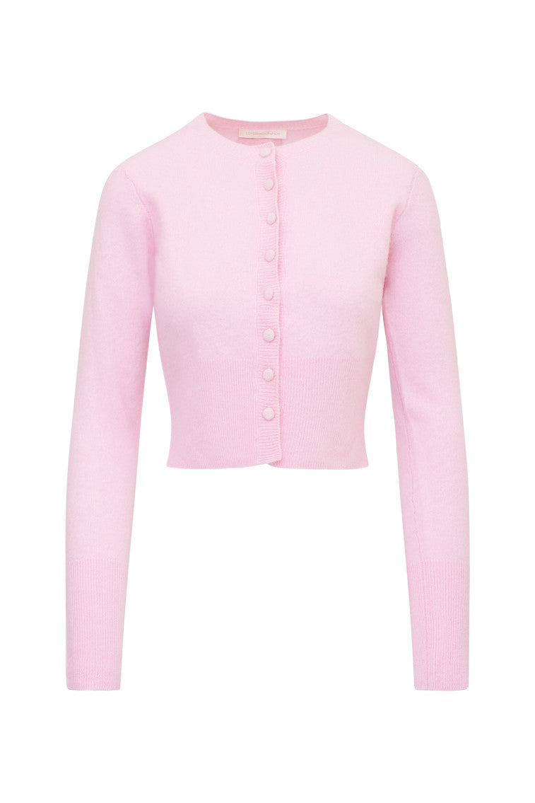 Stylish Adeanne Cropped Cashmere Cardigan Sweater for Women | Soft & Warm Winter Knitwear | Perfect for Office, Date Night & Casual Outings