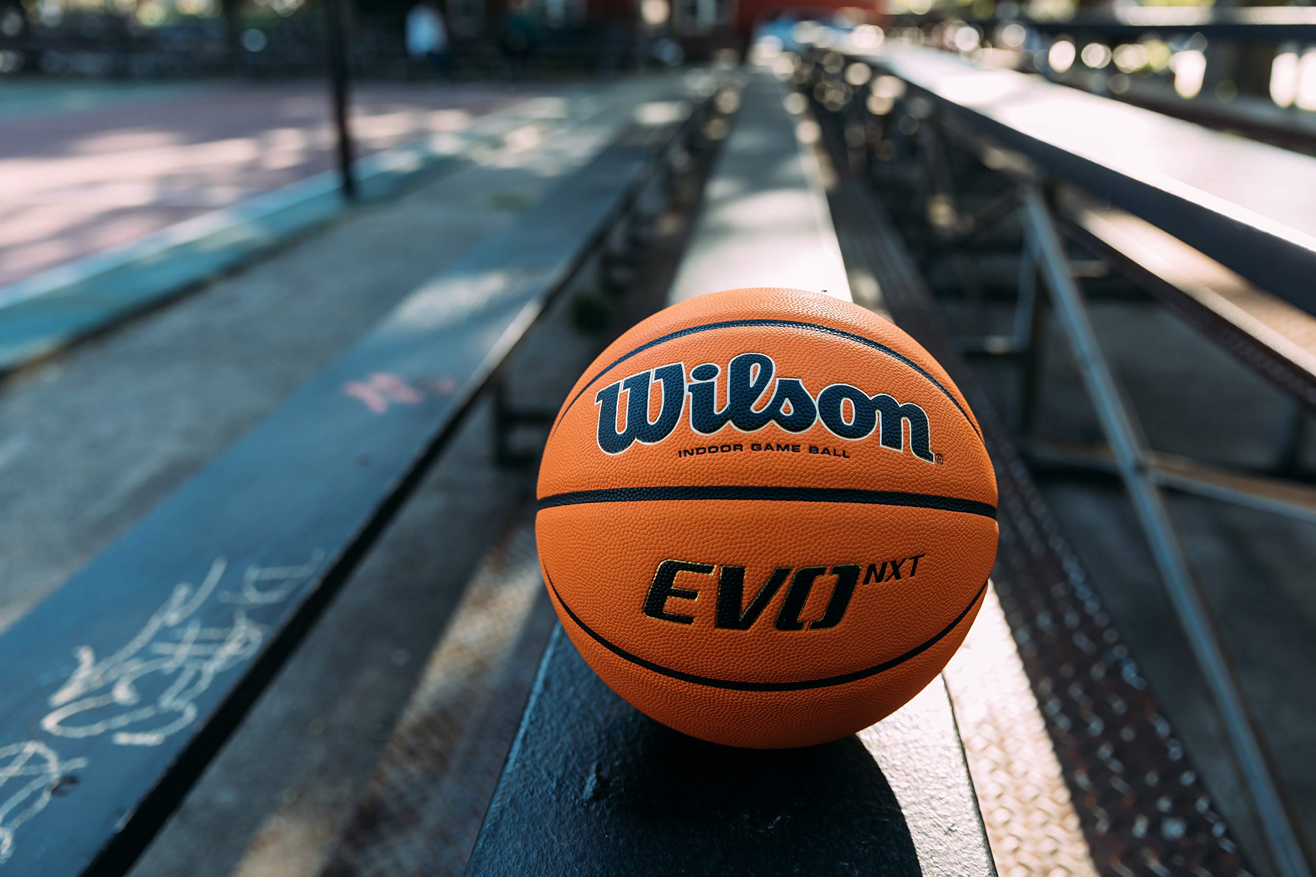 Wilson Evo NXT Indoor Game Basketball - Premium Performance for Indoor Courts, Leagues & Training | Perfect for Gym, School & Competitive Play