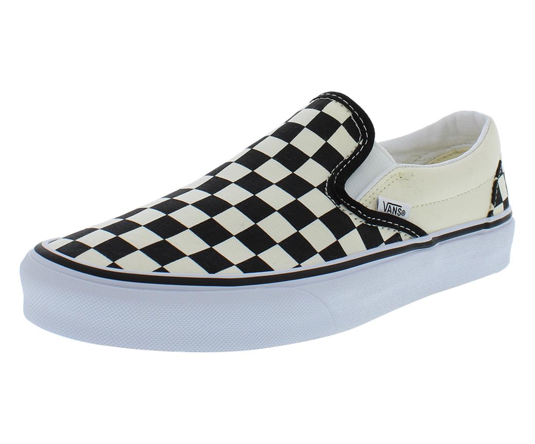 Vans Unisex Classic Slip-On Shoes - Comfortable & Stylish Sneakers for Men & Women - Perfect for Casual Wear, Skateboarding & Everyday Fashion