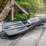 Fourth Element Tech Fins - Scuba Diving Fins for Men & Women | Blue, Grey or Black | Professional Swim Fins for Snorkeling, Free Diving & Ocean Adventures