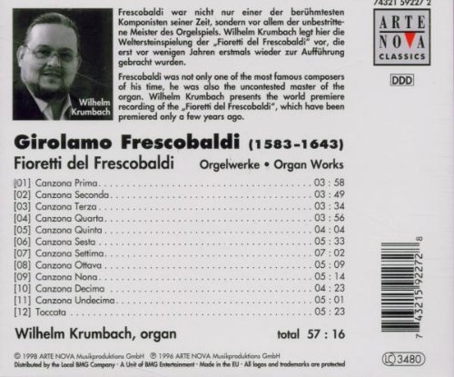 Frescobaldi Organ Works - Canzona I-XI & Toccata by Krumbach | Baroque Music for Church, Concert & Meditation