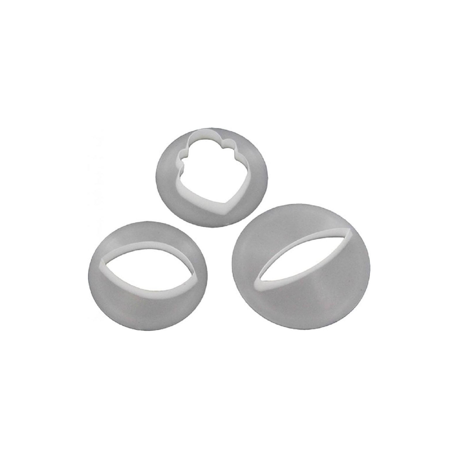 FMM SUGARCRAFT Cymbidium Orchid Cutters Set of 3 - Professional Cake Decorating Tools for Fondant, Gum Paste & Sugar Flowers - Perfect for Wedding Cakes, Birthday Cakes & DIY Baking Projects
