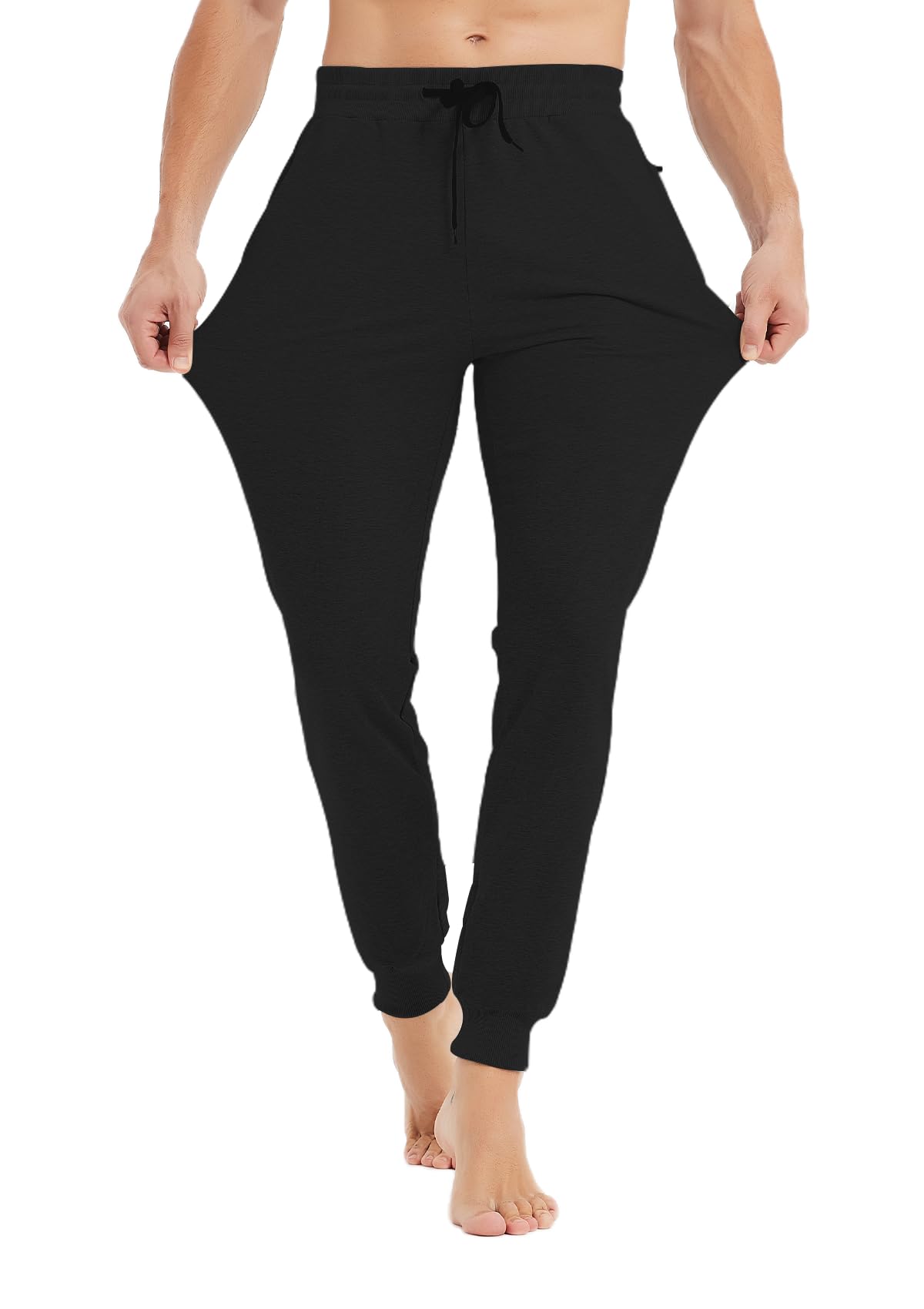 **32/34/36/38/40 Long Inseam Men's Tall Sweatpants - Slim Fit Joggers for Workout & Casual Wear - Comfortable Athletic Pants for Tall Men - Gym, Running, Lounge**
