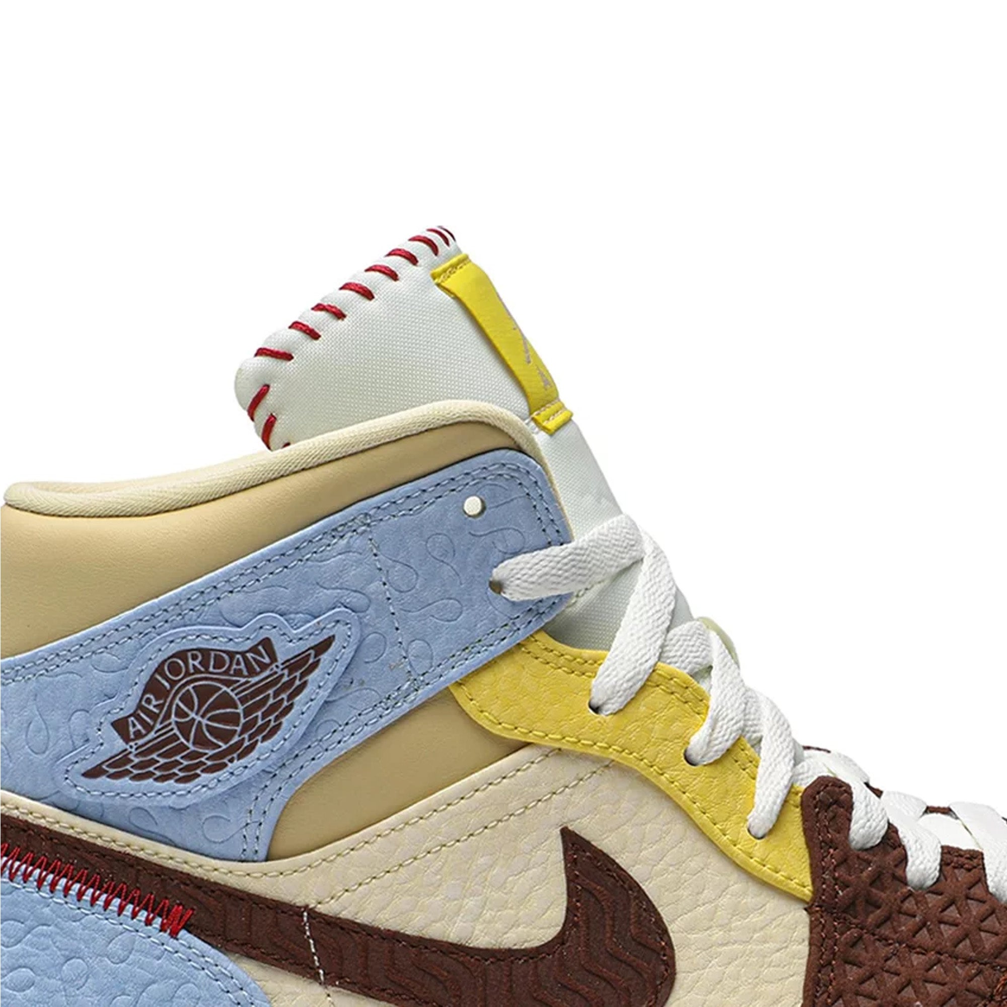 Air Jordan 1 Mid SE 'Fearless Maison Chateau Rouge' Basketball Shoes (2019) - Men's High-Top Sneakers for Streetwear & Casual Fashion