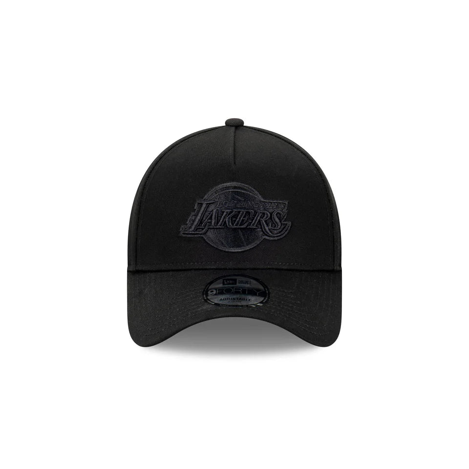 New Era 9FORTY A-Frame Adjustable Snapback Hat - Los Angeles Lakers NBA Bob Evergreen Cap for Men & Women - Perfect for Basketball Games, Streetwear Fashion & Sports Fans