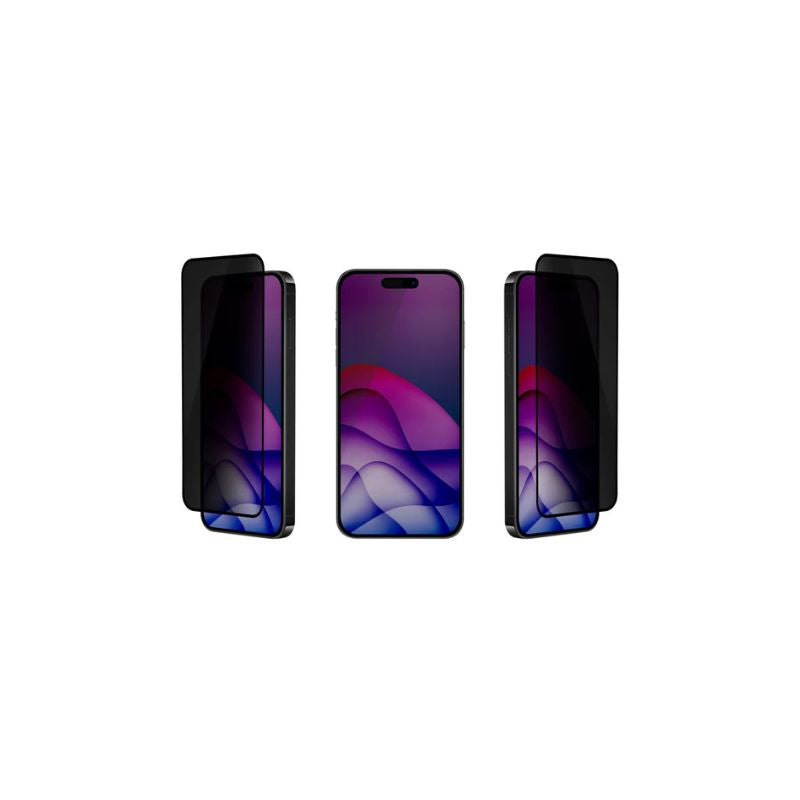 QDOS iPhone 16 Pro Screen Protector - Tempered Glass 9H Hardness, Anti-Scratch, Bubble-Free Installation - Perfect for Everyday Use, Gaming & Outdoor Activities