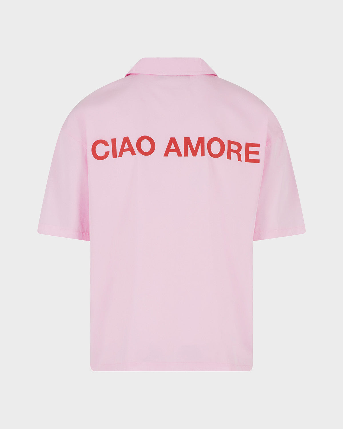 Ciao Amore Pink Shirt for Women - Trendy Casual Blouse for Date Night & Everyday Wear