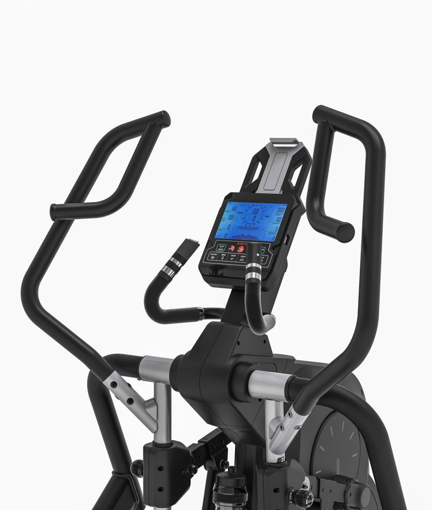 Sportop E360 Elliptical Machine - Low Impact Cardio Trainer for Home Gym, Full Body Workout Equipment with LCD Monitor | Perfect for Small Spaces & Apartment Fitness