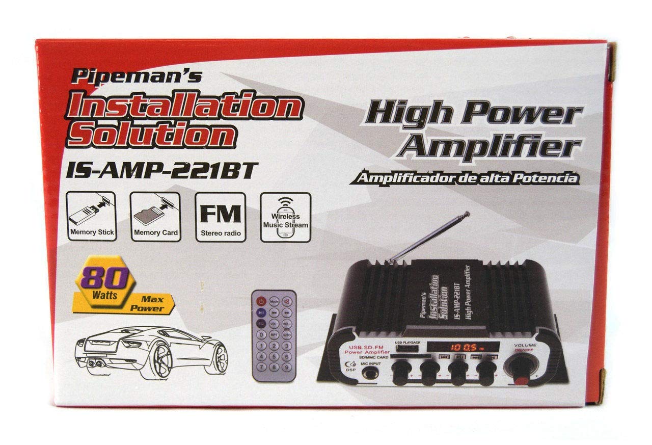 100W PA Power Horn Speaker with HiFi Amplifier & Power Supply - Indoor/Outdoor Use for Events, Parties, and Public Announcements