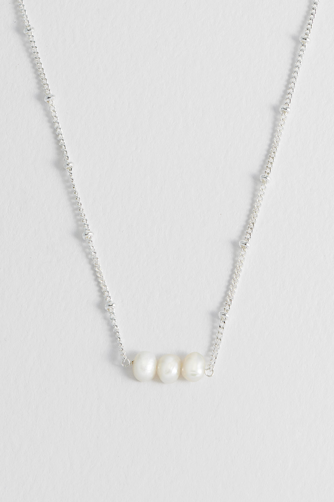 Elegant Beaded Chain and Pearl Necklace for Women - Perfect for Weddings, Parties & Special Occasions