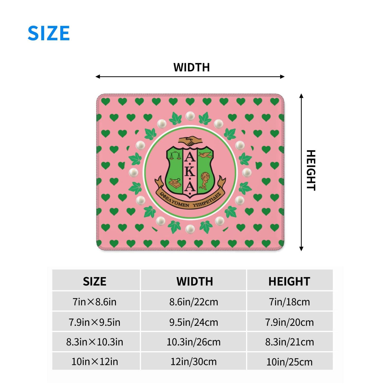 Custom Mouse Pad - Waterproof Non-Slip Rubber Base with Stitched Edge - Smooth Surface for Computer & Laptop (10x12 Inches) - Perfect Office Desk Accessory, Gaming Setup & Work from Home Gift Idea