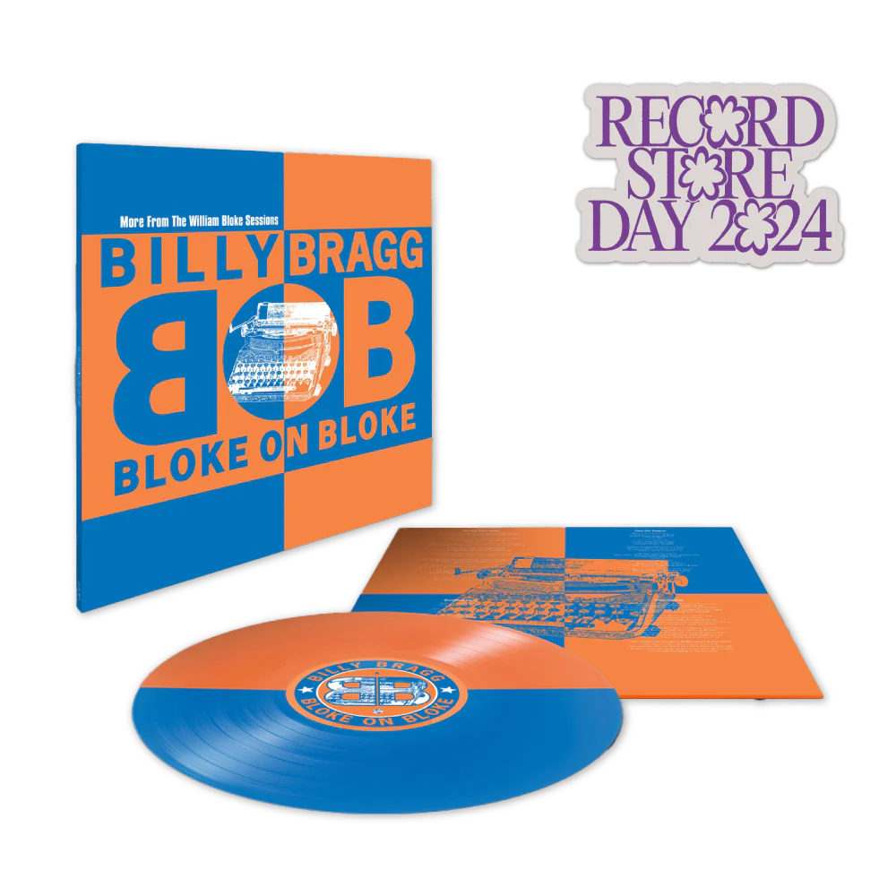 Billy Bragg Bloke on Bloke Vinyl LP Record | Limited Edition Punk Folk Music Album | Perfect for Collectors & Music Enthusiasts | Great for Home Listening & Gifts