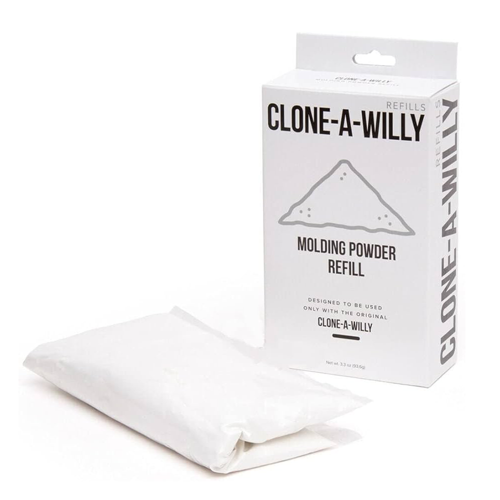 Clone A Willy Molding Powder Refill Kit - DIY Body Safe Silicone Casting Material for Couples & Adult Fun - Perfect for Romantic Gifts, Anniversary Presents & Intimate Play