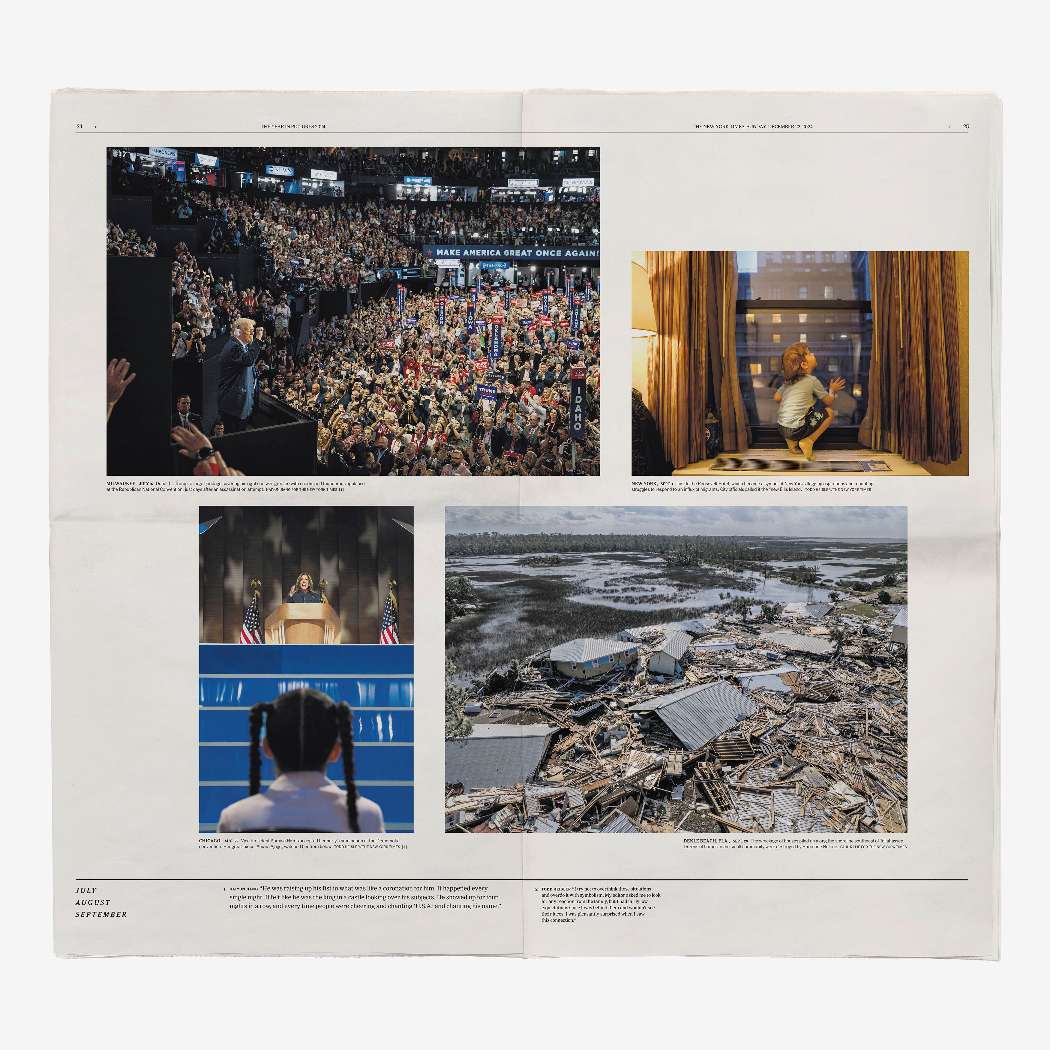 The Year in Pictures 2024 - Stunning Photo Collection of Memorable Moments | Perfect for Home Decor, Office Display & Gift Giving