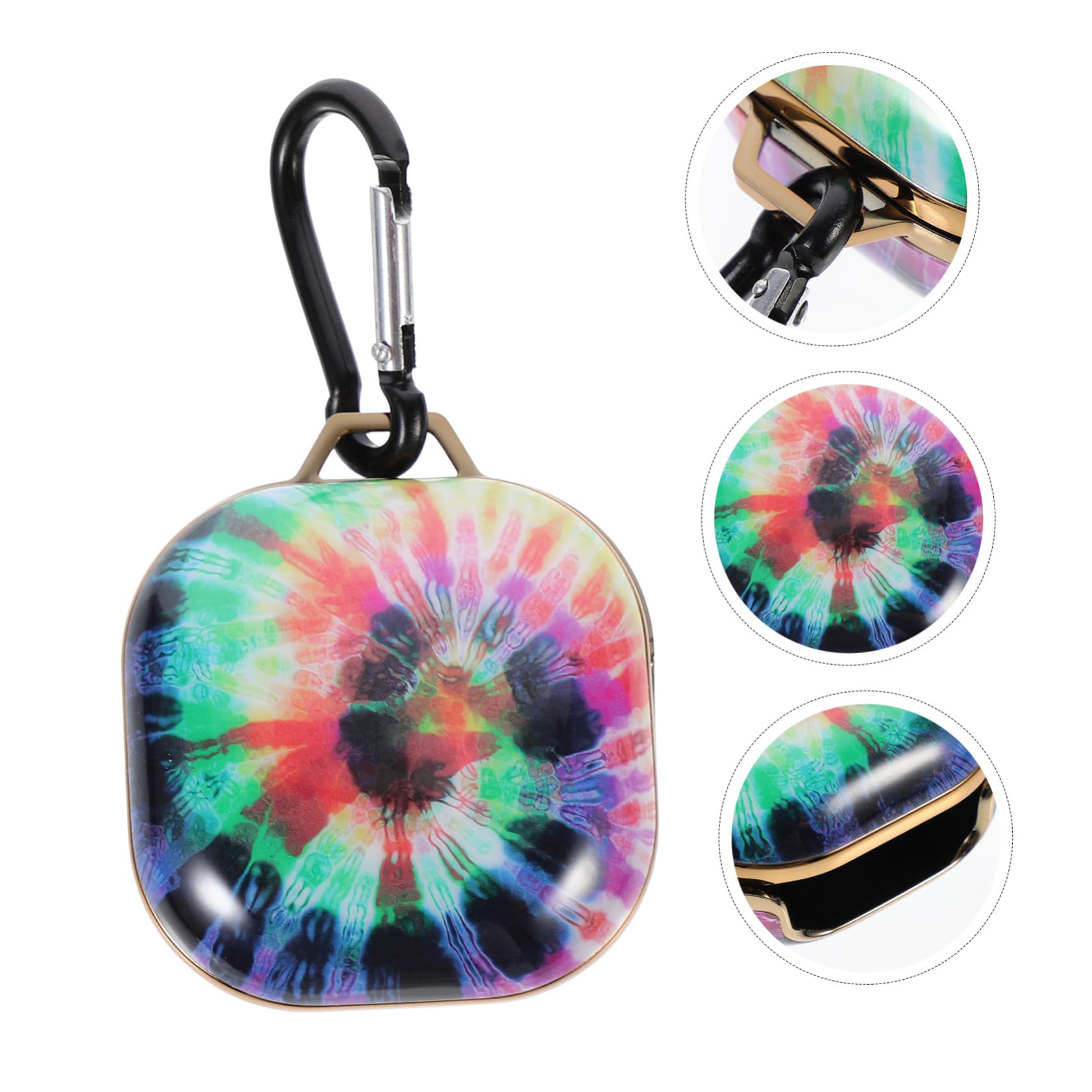 DOITOOL Hard PC Headphone Case Storage Box - Protective Headset Holder with Decorative Design for Travel, Office & Home Organization
