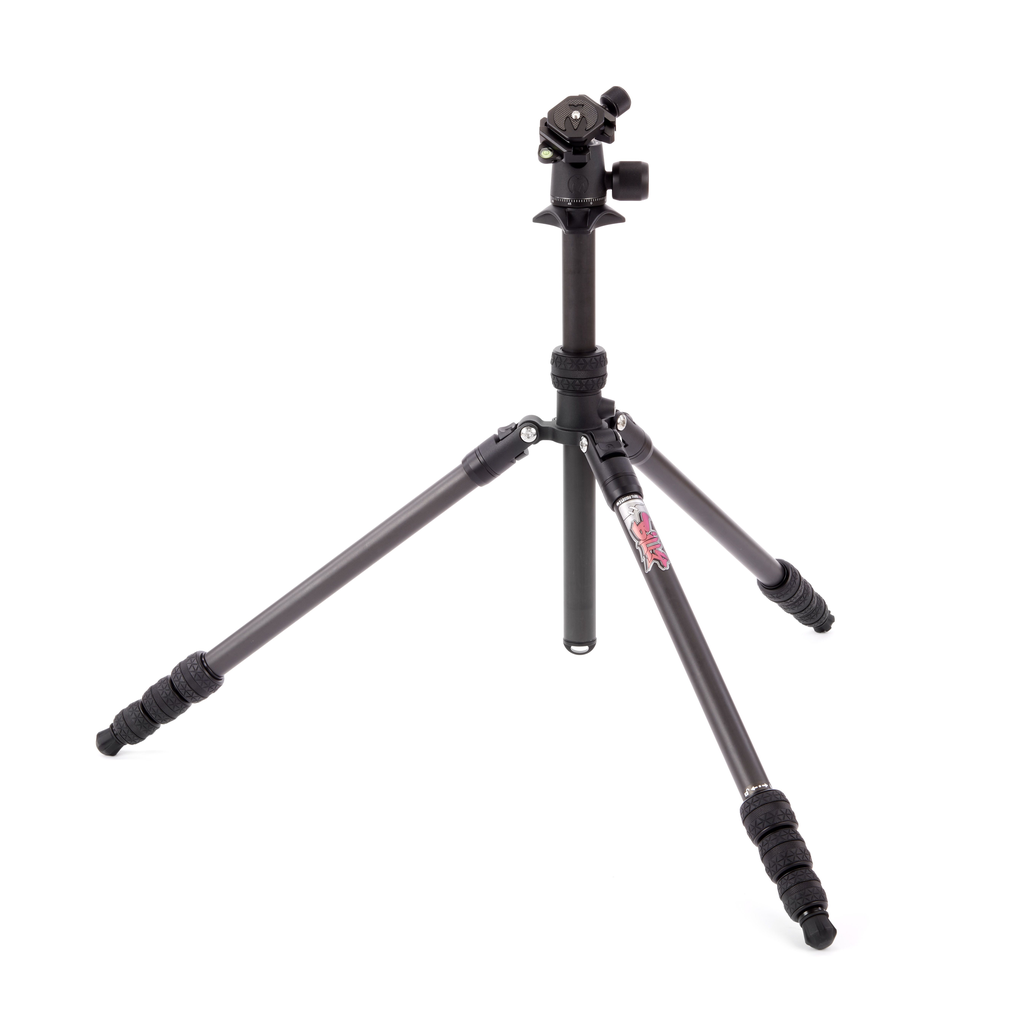 3 Legged Thing PUNKS Billy 2.0 Carbon Fiber Tripod - Lightweight Travel Tripod for Photography & Videography - Perfect for Outdoor Adventures, Vlogging, and Professional Shoots