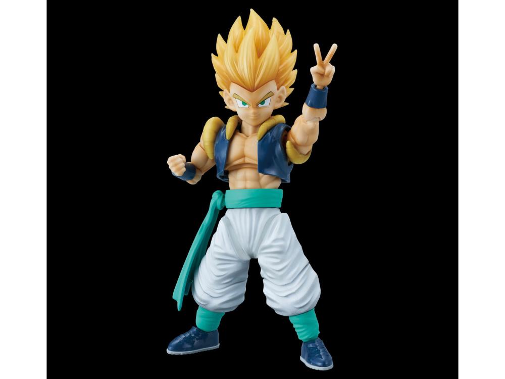 Figure Rise Standard Dragon Ball Z Super Saiyan Gotenks Plastic Model Kit - Build Your Own Anime Action Figure for Collectors & DBZ Fans - Perfect for Display, Gifts & Cosplay