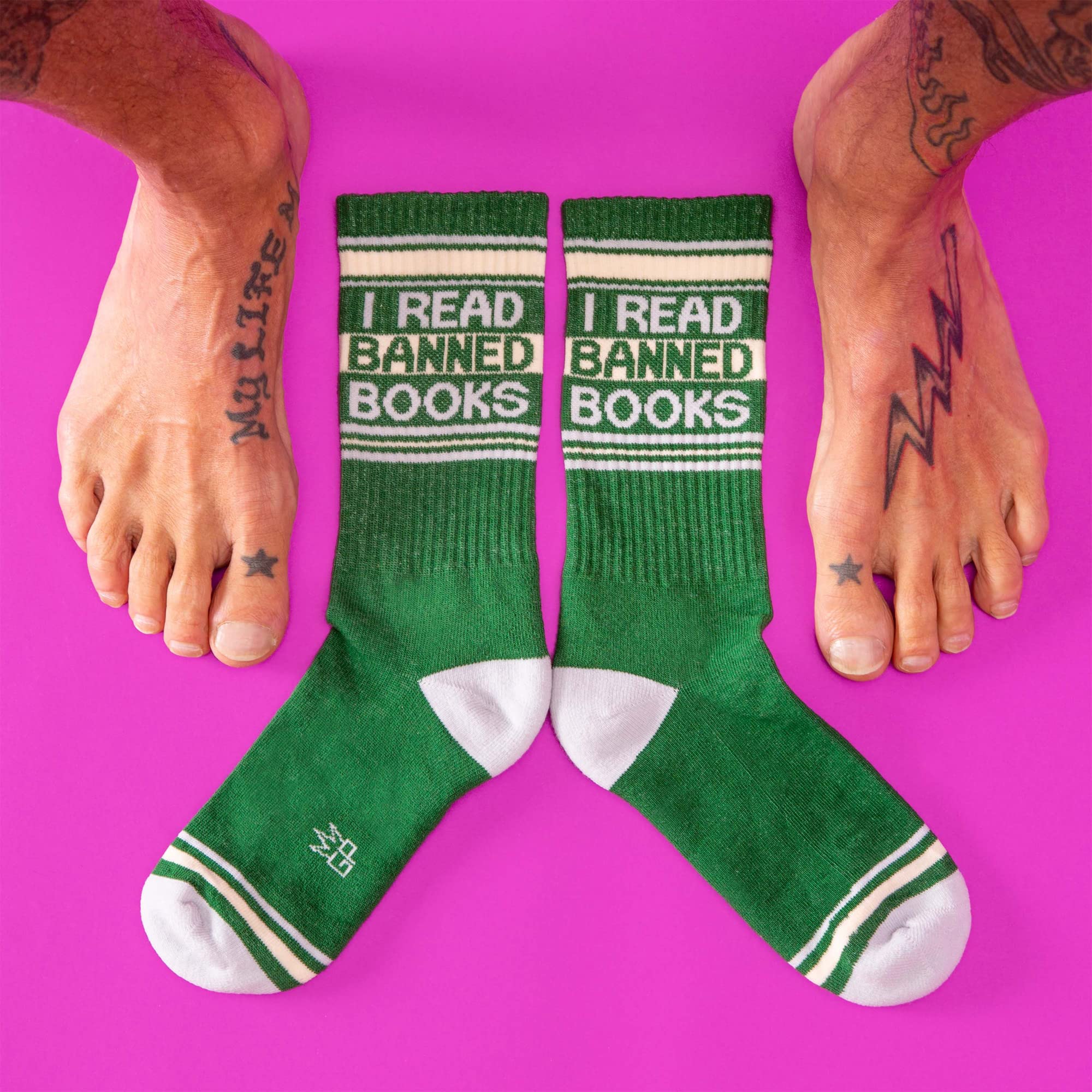 Fun Gumball Poodle Novelty Crew Socks for Men, Women & Teens | Made in USA | Cute Gift Idea for Dog Lovers, Christmas Stocking Stuffers & Casual Wear