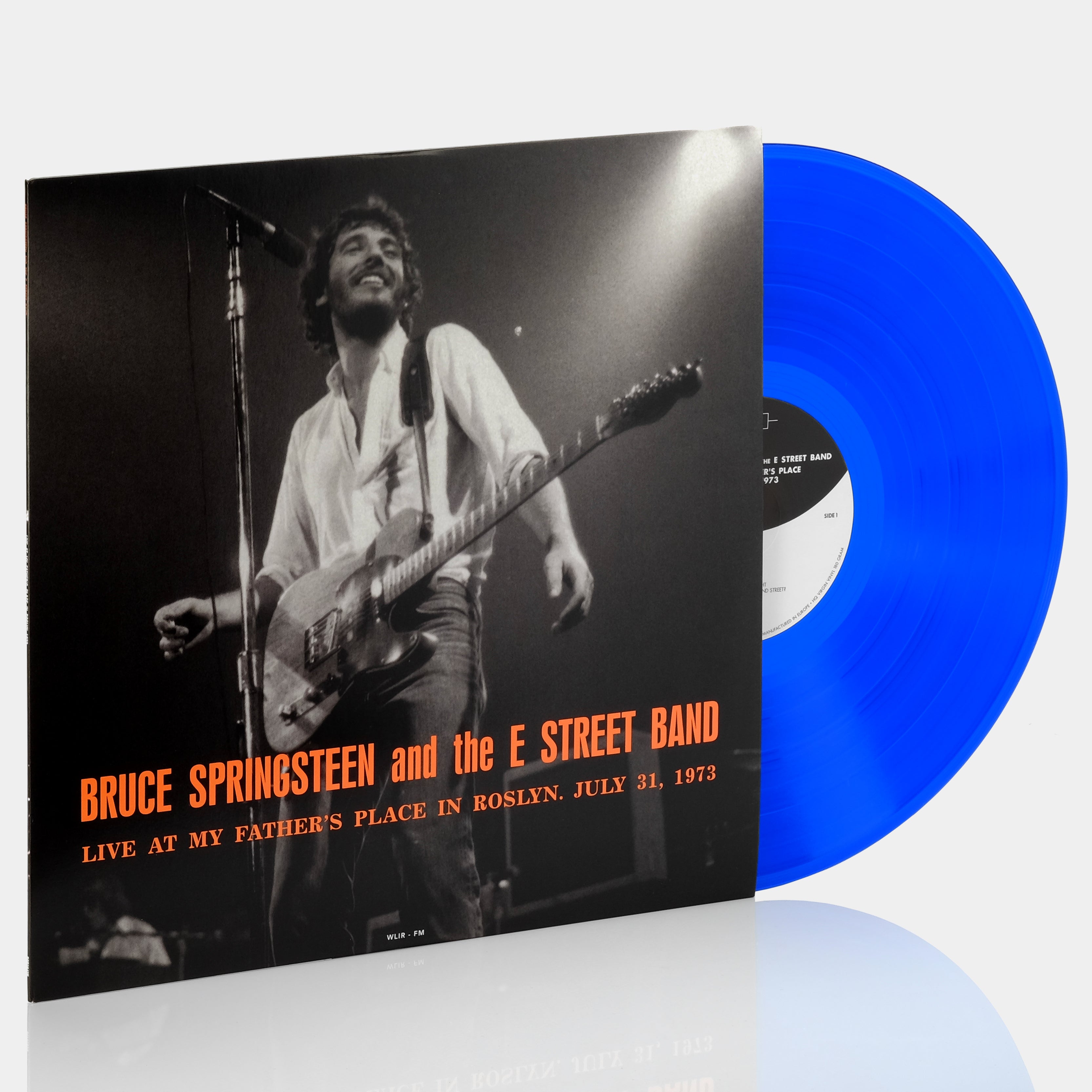 Bruce Springsteen & E Street Band Live at My Father's Place Roslyn 1973 - Limited Edition Blue Vinyl LP Record | Rare Concert Performance, Collector's Item for Music Enthusiasts & Vintage Vinyl Lovers