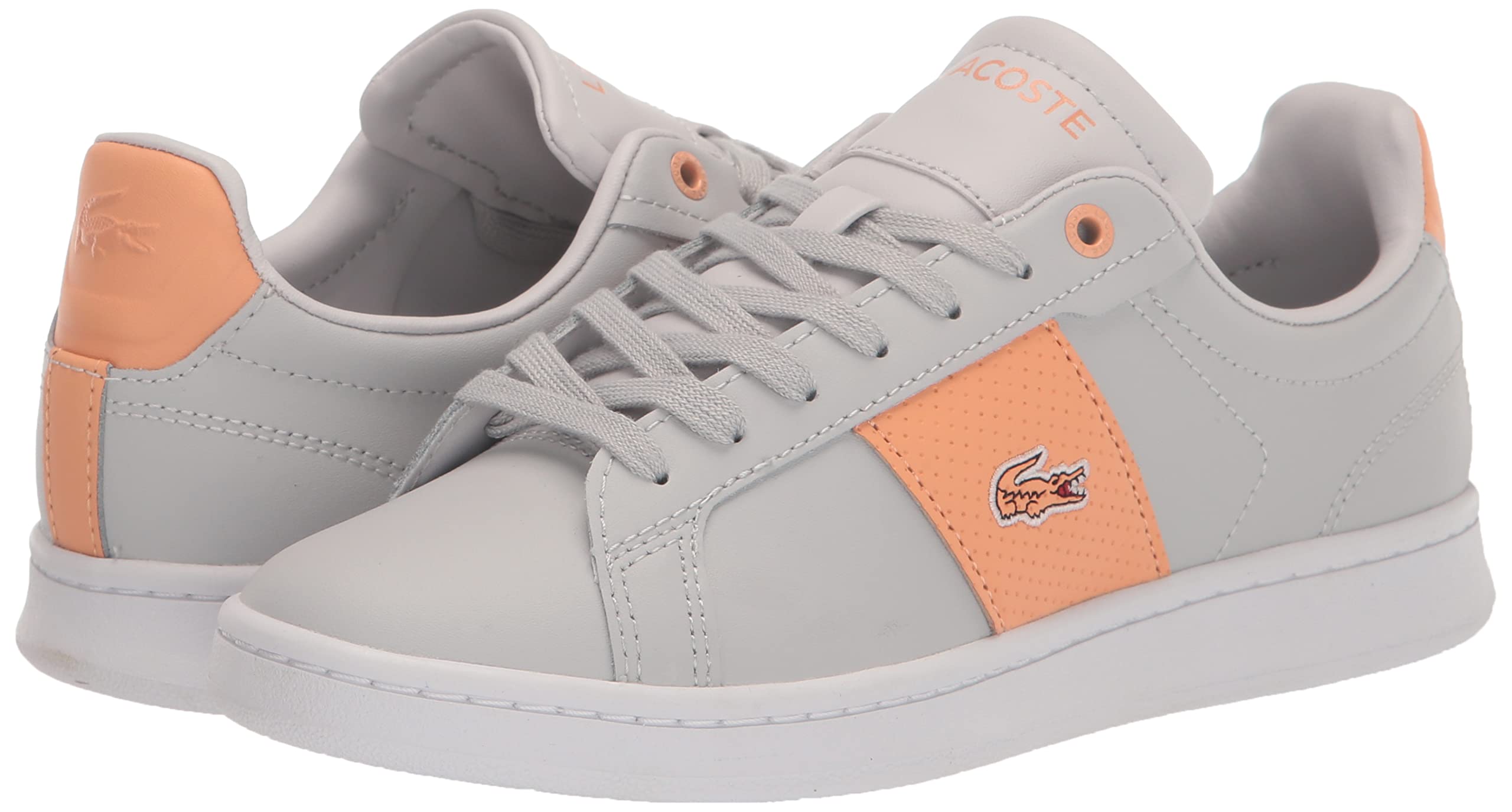 Lacoste Women's Carnaby Pro Sneakers - Comfortable White Leather Tennis Shoes for Women | Casual Walking, Workout & Everyday Wear