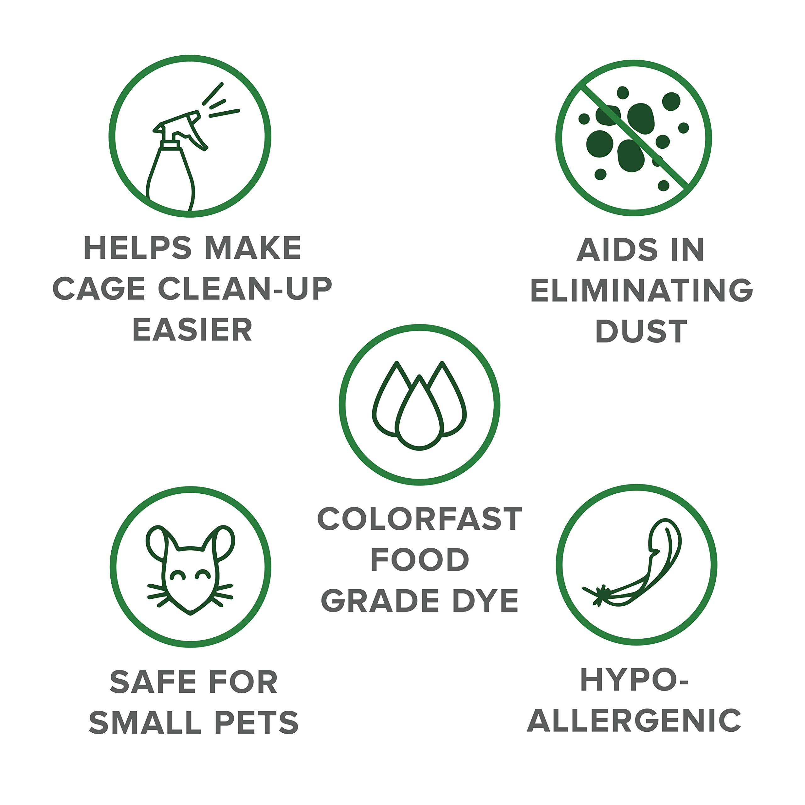 ECO BEDDING 99% Dust Free Paper Bedding for Small Pets & Birds - Pink, 60L | Safe & Soft Hamster, Guinea Pig, Rabbit Cage Liner | Perfect for Nesting, Burrowing & Odor Control