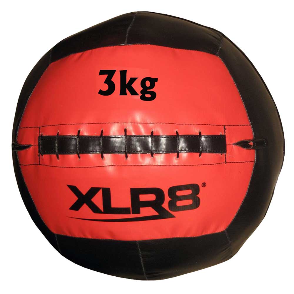 Xlr8 3Kg Wall Ball - Heavy Duty Medicine Ball for Strength Training, CrossFit, and Gym Workouts - Perfect for Home Fitness, Functional Training, and Sports Conditioning